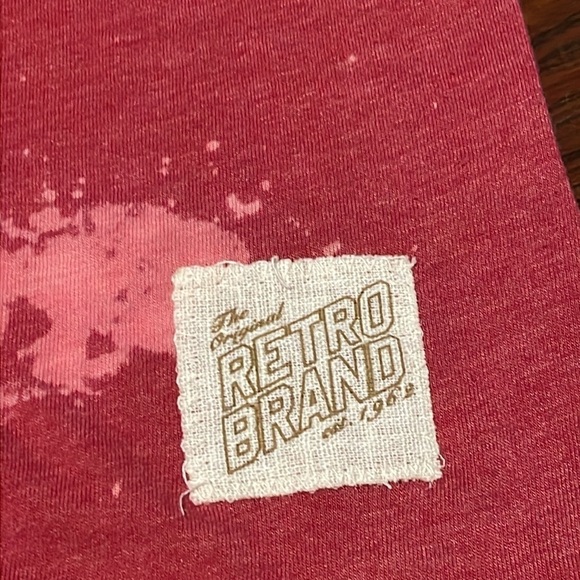 NWT Retro Brand Men’s Red New Jersey Devils Shirt Size S - Picture 2 of 8